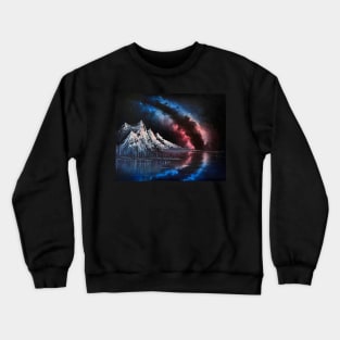 Patriotic Galaxy Crewneck Sweatshirt